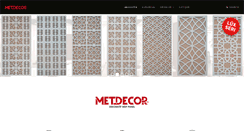Desktop Screenshot of metdecor.com