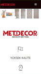 Mobile Screenshot of metdecor.com